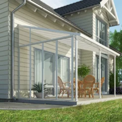 Palram - Canopia 3 Series White Patio Cover Side Wall 10 Palram - Canopia 3 Series White Patio Cover Side Wall -Gardens And Landscaping palram canopia 3 series white patio cover side wall7290108137675 01i bq