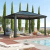 Palram - Canopia Dallas Grey Rectangular Gazebo, (W)4.26m (D)3.64m - Assembly Required 1 Palram - Canopia Dallas Grey Rectangular Gazebo, (W)4.26m (D)3.64m - Assembly Required -Gardens And Landscaping palram canopia dallas grey rectangular gazebo w 4 26m d 3 64m assembly required7290108601459 01i bq