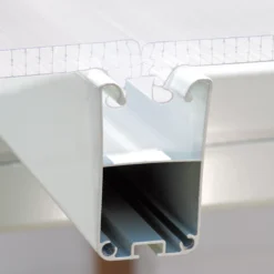 Palram - Canopia Feria White Non-retractable Awning, (L)7.87m (H)3.05m (W)3.85m -Gardens And Landscaping palram canopia feria white non retractable awning l 7 87m h 3 05m w 3 85m7290103122737 04i bq