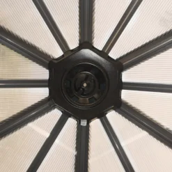 Palram - Canopia Garda Grey Hexagonal Gazebo, (W)5.17m (D)5.95m - Assembly Required 13 Palram - Canopia Garda Grey Hexagonal Gazebo, (W)5.17m (D)5.95m - Assembly Required -Gardens And Landscaping palram canopia garda grey hexagonal gazebo w 5 17m d 5 95m assembly required7290108137040 08i bq