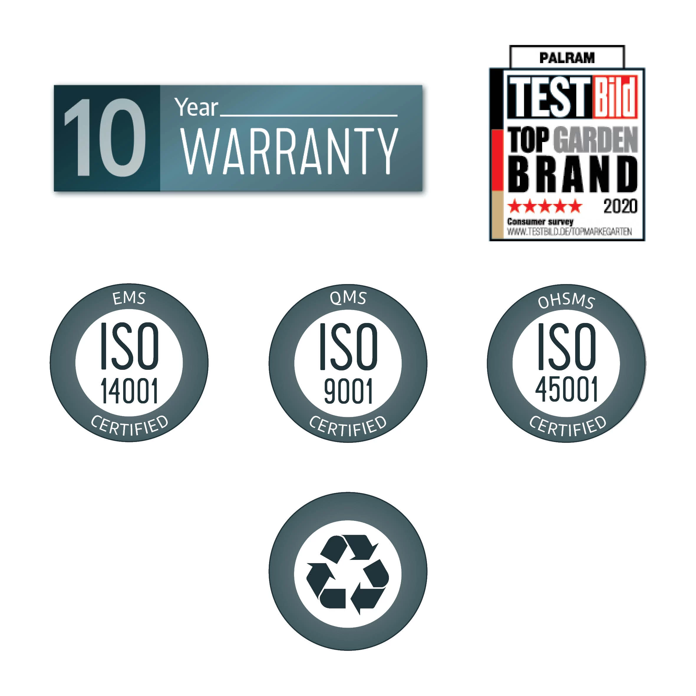 Palram - Canopia Martinique Grey Rectangular Gazebo, (W)4.3m (D)2.96m - Assembly Required 15 Palram - Canopia Martinique Grey Rectangular Gazebo, (W)4.3m (D)2.96m - Assembly Required - Image 13