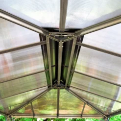 Palram - Canopia Martinique Grey Rectangular Gazebo, (W)4.3m (D)2.96m - Assembly Required 19 Palram - Canopia Martinique Grey Rectangular Gazebo, (W)4.3m (D)2.96m - Assembly Required -Gardens And Landscaping palram canopia martinique grey rectangular gazebo w 4 3m d 2 96m assembly required7290108130249 05i bq