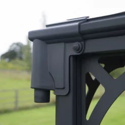 Palram - Canopia Martinique Grey Rectangular Gazebo, (W)4.3m (D)2.96m - Assembly Required 25 Palram - Canopia Martinique Grey Rectangular Gazebo, (W)4.3m (D)2.96m - Assembly Required -Gardens And Landscaping palram canopia martinique grey rectangular gazebo w 4 3m d 2 96m assembly required7290108130249 08i bq