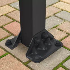 Palram - Canopia Olympia Grey Non-retractable Awning, (L)7.39m (H)3.05m (W)2.95m -Gardens And Landscaping palram canopia olympia grey non retractable awning l 7 39m h 3 05m w 2 95m7290108134339 02i bq