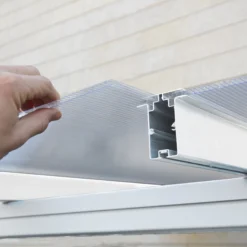 Palram - Canopia Sierra White Non-retractable Awning, (L)4.34m (H)3.05m (W)2.99m -Gardens And Landscaping palram canopia sierra white non retractable awning l 4 34m h 3 05m w 2 99m7290108130287 08i bq