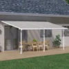 Palram - Canopia Sierra White Non-retractable Awning, (L)6.19m (H)3.05m (W)2.99m 1 Palram - Canopia Sierra White Non-retractable Awning, (L)6.19m (H)3.05m (W)2.99m -Gardens And Landscaping palram canopia sierra white non retractable awning l 6 19m h 3 05m w 2 99m7290108130546 01i bq