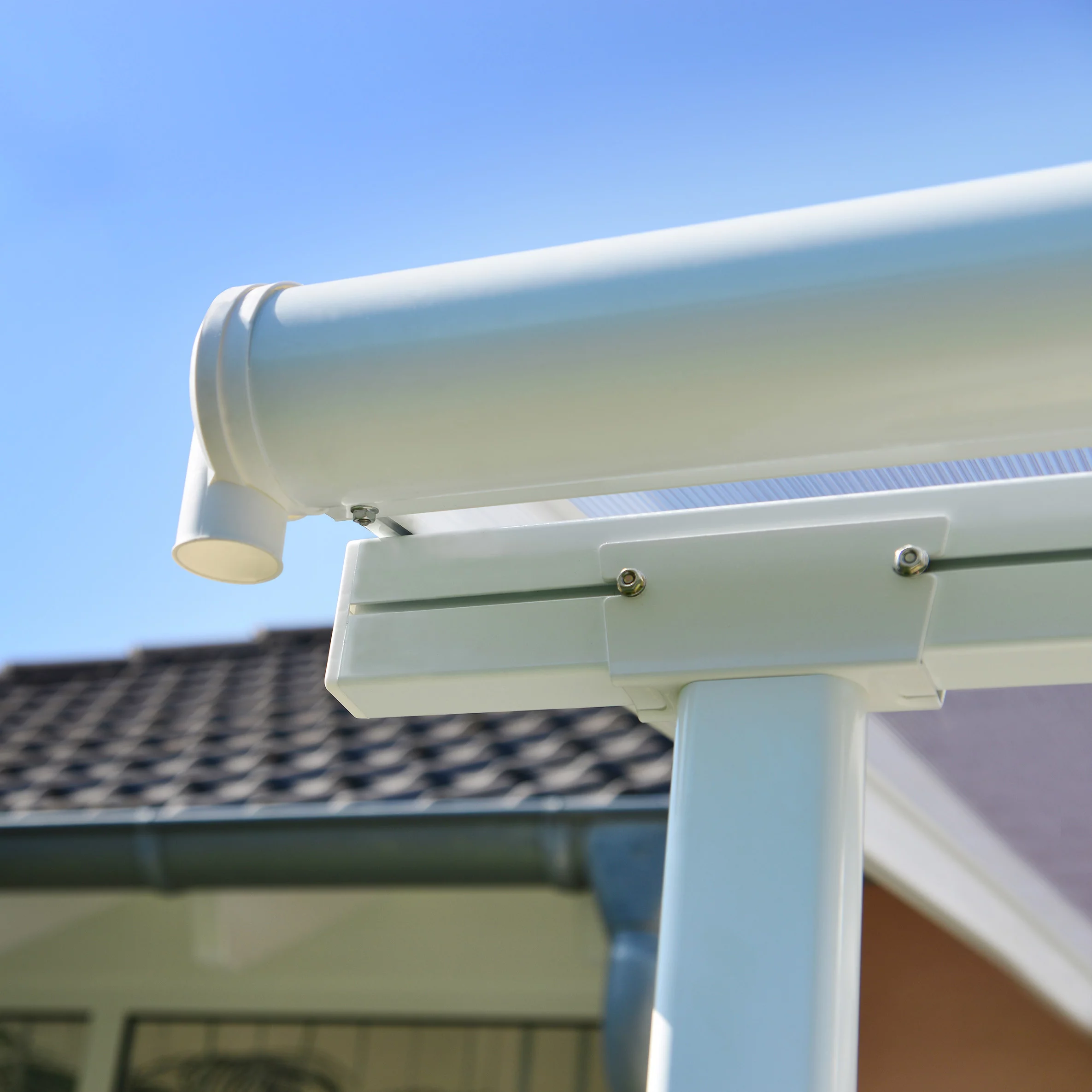 Palram - Canopia Sierra White Non-retractable Awning, (L)7.39m (H)3.05m (W)2.95m 5 Palram - Canopia Sierra White Non-retractable Awning, (L)7.39m (H)3.05m (W)2.95m - Image 3