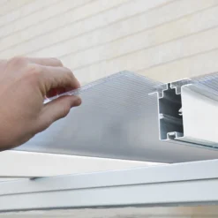 Palram - Canopia Sierra White Non-retractable Awning, (L)8.6m (H)3.05m (W)2.95m -Gardens And Landscaping palram canopia sierra white non retractable awning l 8 6m h 3 05m w 2 95m7290108130560 07i bq