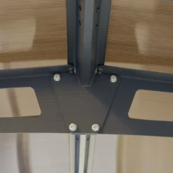 Palram - Canopia Tucson Grey Rectangular Gazebo, (W)5.02m (D)3.59m - Assembly Required -Gardens And Landscaping palram canopia tucson grey rectangular gazebo w 5 02m d 3 59m assembly required7290108601626 02i bq