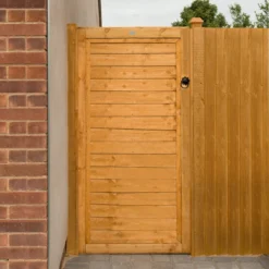 Pine Traditional Gate, (H)1.82m (W)0.92m -Gardens And Landscaping pine traditional gate h 1 82m w 0 92m5013053157541 01i bq