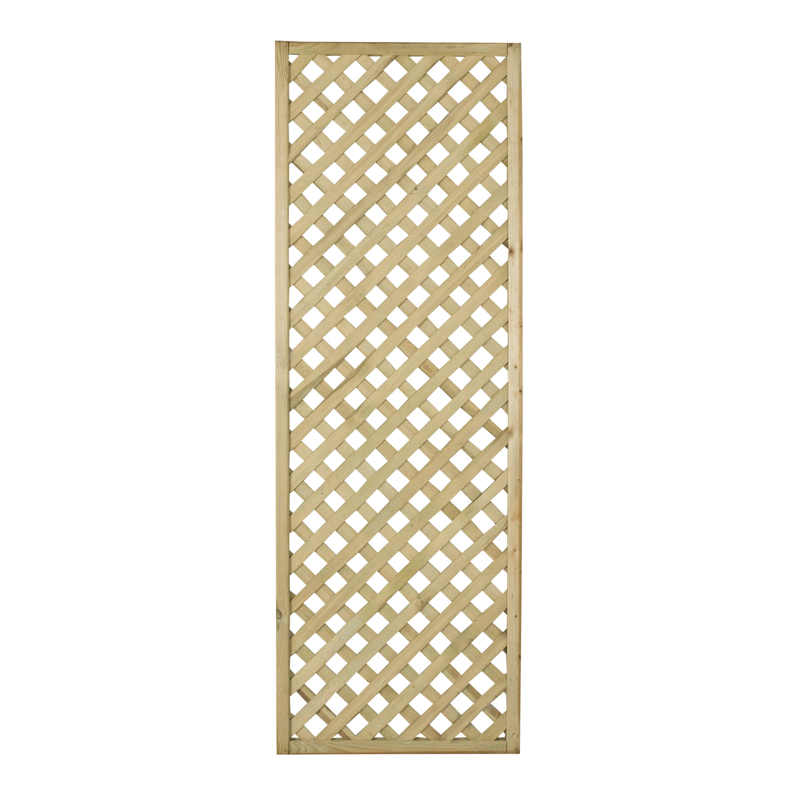 Pine Trellis Panel, Pack Of 5 (W)60cm X (H)180cm 3 Pine Trellis Panel, Pack Of 5 (W)60cm X (H)180cm