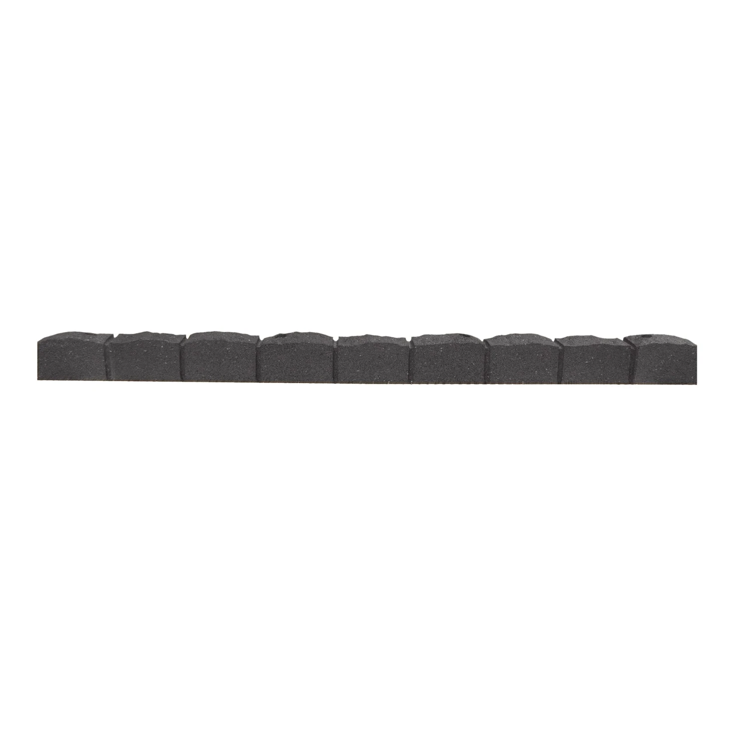 Primeur Grey Rubber Roman Stone Edging Roll (H)8.8cm (L)1.2m 3 Primeur Grey Rubber Roman Stone Edging Roll (H)8.8cm (L)1.2m