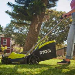 Ryobi ONE+ RLM18X33B50B Cordless 18V Rotary Lawnmower -Gardens And Landscaping ryobi one rlm18x33b50b cordless 18v rotary lawnmower4892210185860 04i bq