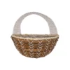 Smart Garden Country Braid Natural Semi-circle Hanging Basket -Gardens And Landscaping smart garden country braid natural semi circle hanging basket5050642051262 01c bq