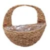Smart Garden Hyacinth Natural Semi-circle Hanging Basket -Gardens And Landscaping smart garden hyacinth natural semi circle hanging basket5050642000949 01c bq
