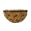 Smart Garden Leaf Natural Round Coco Liner Hanging Basket, 40cm -Gardens And Landscaping smart garden leaf natural round coco liner hanging basket 40cm5050642051354 01c bq