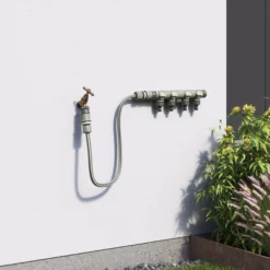 Verve 4-way Hose Pipe Connector -Gardens And Landscaping verve 4 way hose pipe connector5059340251066 01i
