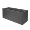 Verve Durdica Dark Grey Plastic Rectangular Trough -Gardens And Landscaping verve durdica dark grey plastic rectangular trough3663602700234 01bq