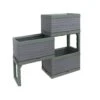 Verve Grey Rectangular Planter, Set -Gardens And Landscaping verve grey rectangular planter set5059340328881 03c