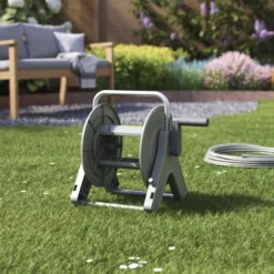 Verve Wall-mounted Empty Hose Reel Without Wheels -Gardens And Landscaping verve wall mounted empty hose reel without wheels5059340250922 01i