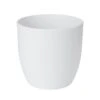 White Ceramic Round Plant Pot (Dia)27cm -Gardens And Landscaping white ceramic round plant pot dia 27cm3663602440864 02c bq